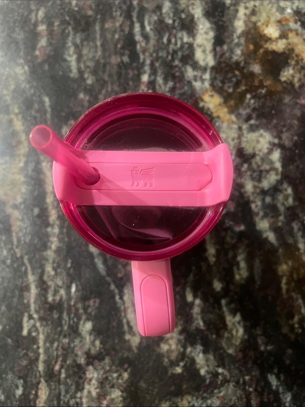 Wicked Stanley Pink Insulated Tumbler with Handle and Reusable Straw - Picture 7 of 10